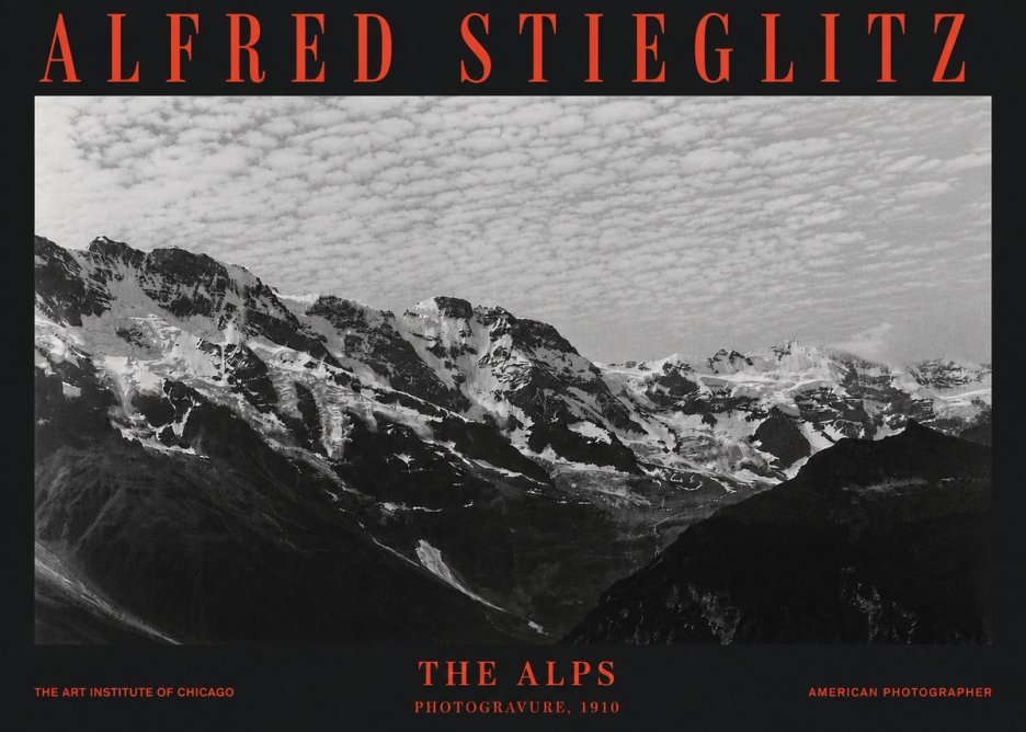 Alfred Stieglitz The Alps No4 - Poster