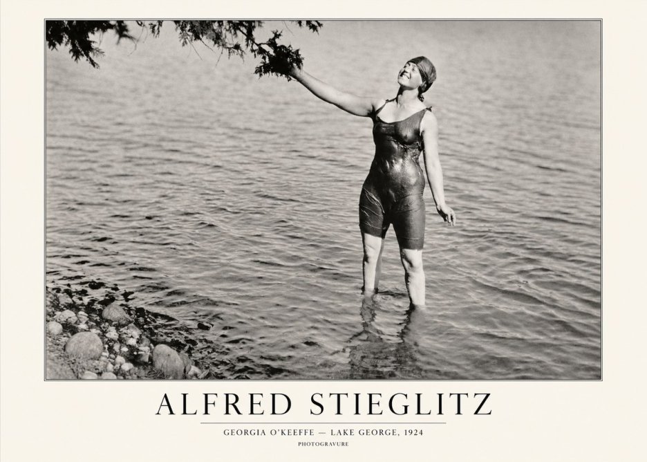 Alfred Stieglitz Lake George No6 - Poster