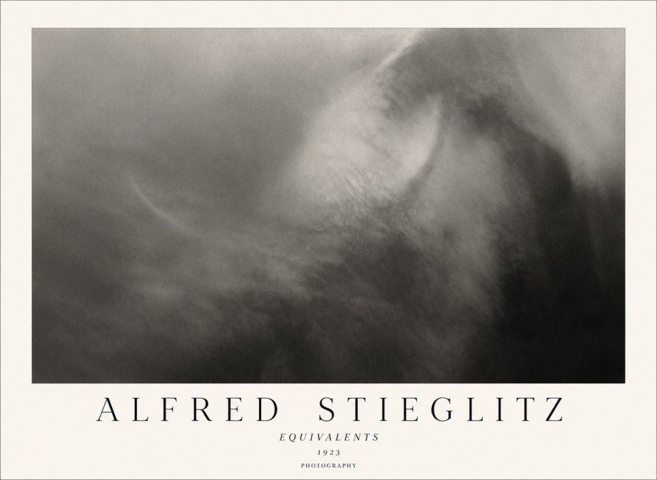 Alfred Stieglitz Equivalents III No1 - Poster