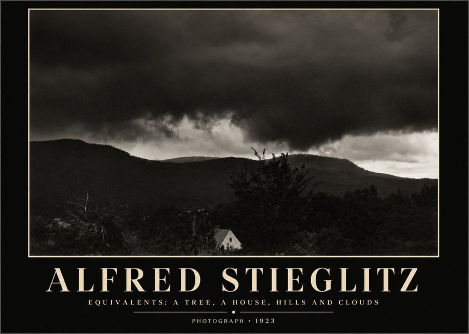 Alfred Stieglitz Equivalent VI No4 - Poster