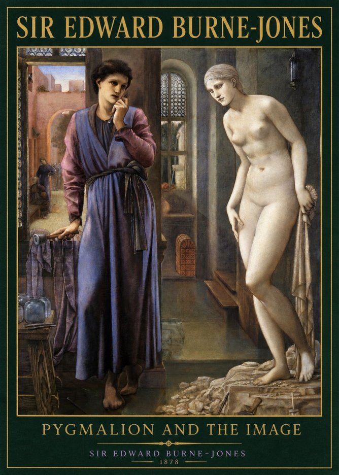 Edward Burne-Jones Pygmalion and the Image No2 - Poster