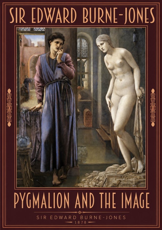 Edward Burne-Jones Pygmalion and the Image No3 - Poster