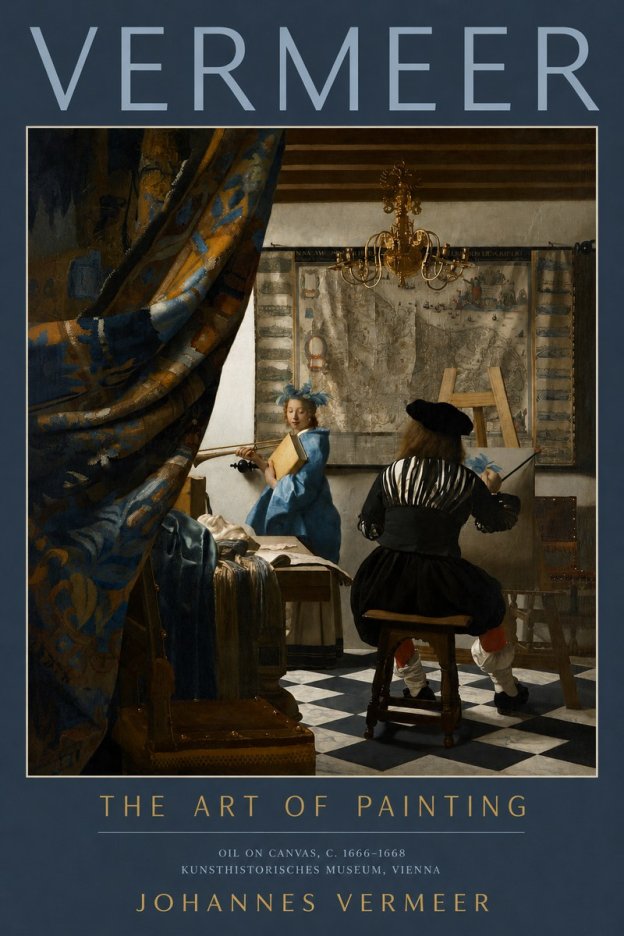 Vermeer The Art of Painting No2 - Poster