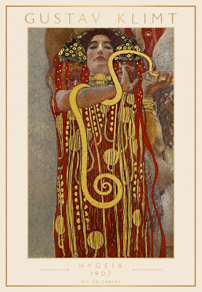 Klimt Hygeia No1 - Poster