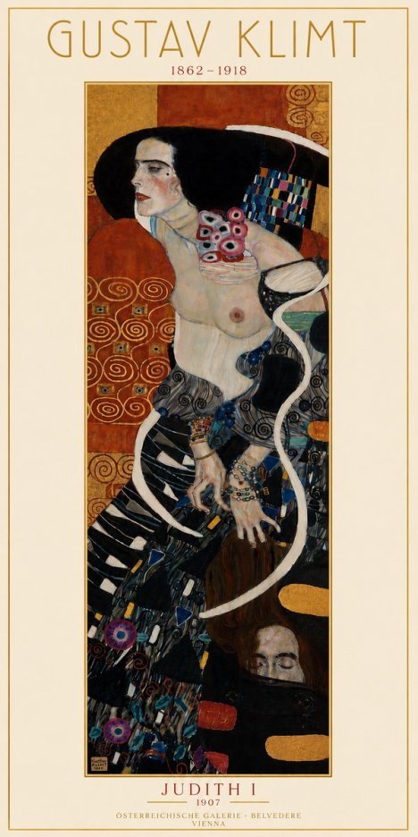 Klimt Judith I No4 - Poster