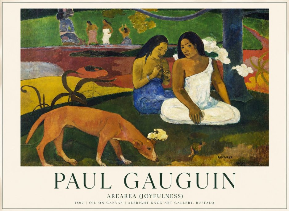 Paul Gauguin Arearea (Joyfulness) No1 - Poster