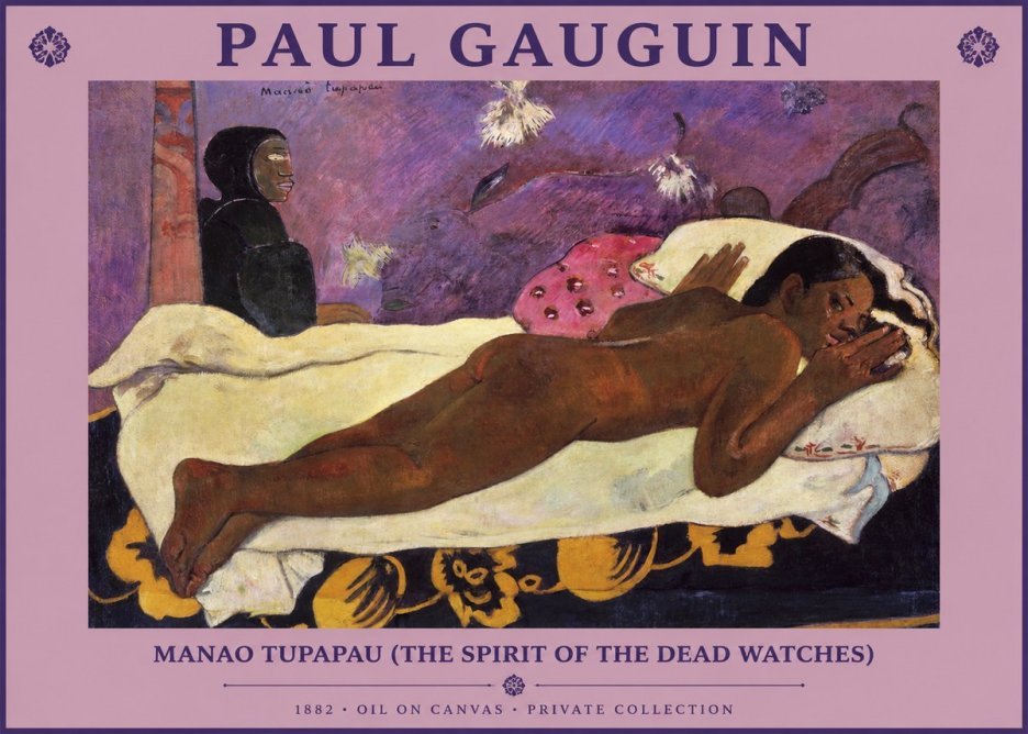 Paul Gauguin Manao Tupapau (the Spirit of the Dead Watches) No1 - Poster