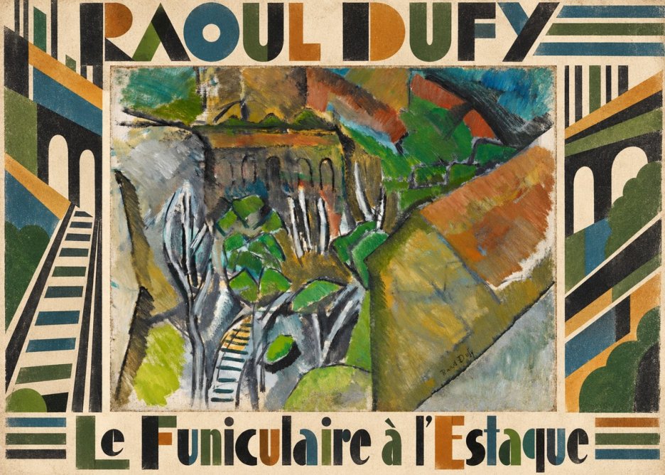 Raoul Dufy Le Funiculaire À L'estaque No4 - Poster