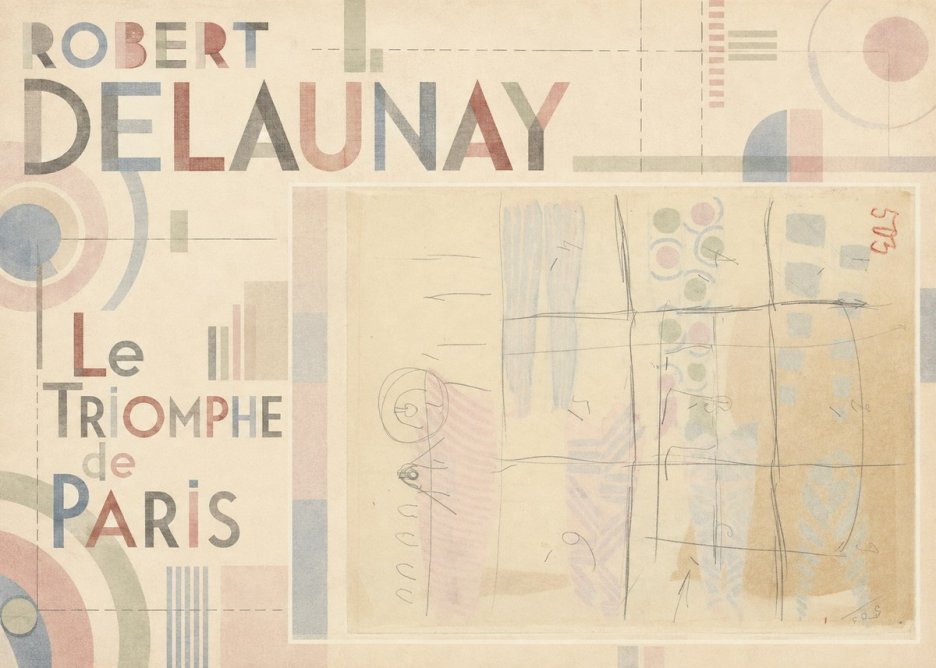 Robert Delaunay Le Triomphe De Paris I No5 - Poster