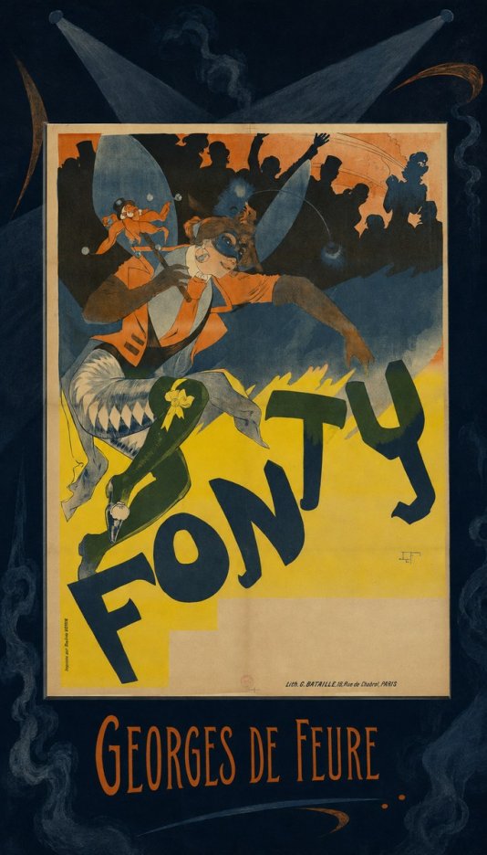 Georges de Feure Fonty I No5 - Poster