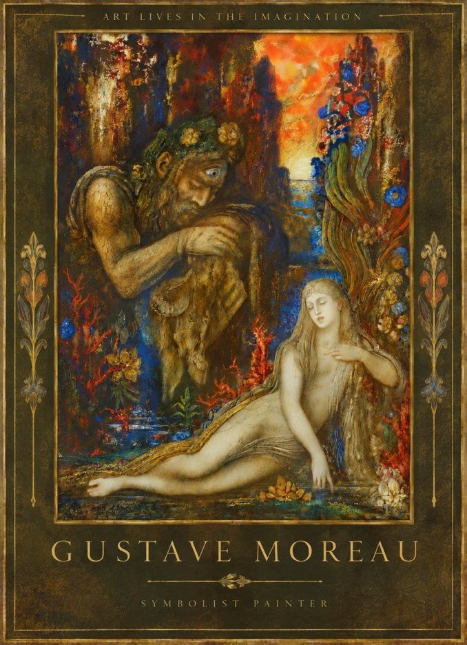 Gustave Moreau Galatea I No5 - Poster