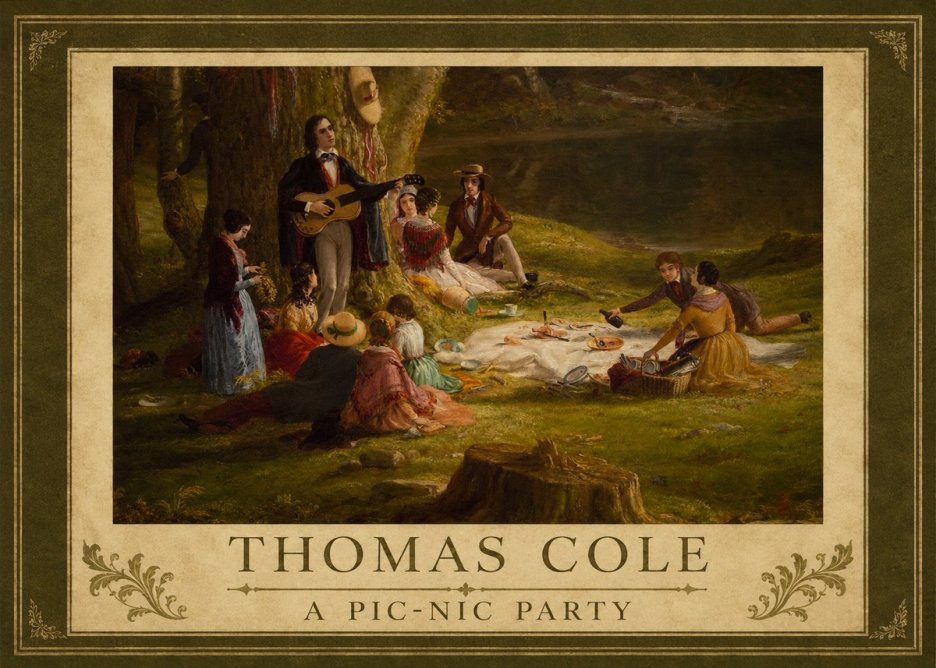 Thomas Cole A Pic-nic Party No1 - Poster