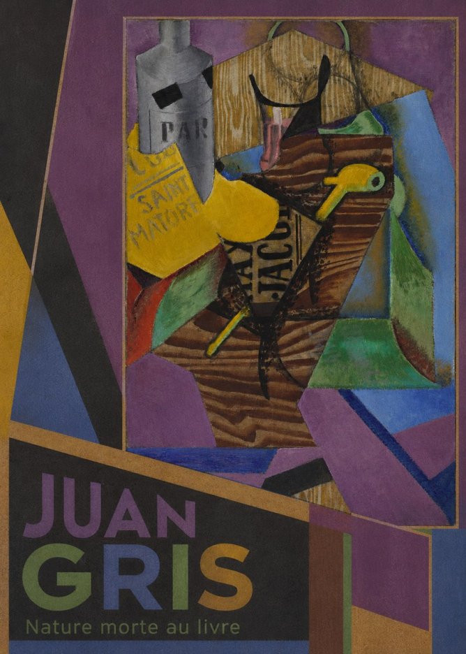 Juan Gris Nature Morte Au Livre No2 - Poster