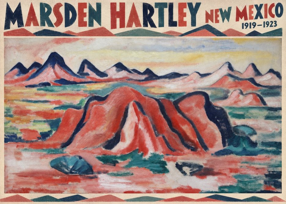 Marsden Hartley New Mexico No4 - Poster