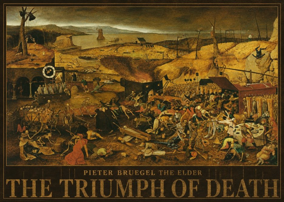 Pieter Bruegel The Triumph of Death I No5 - Poster