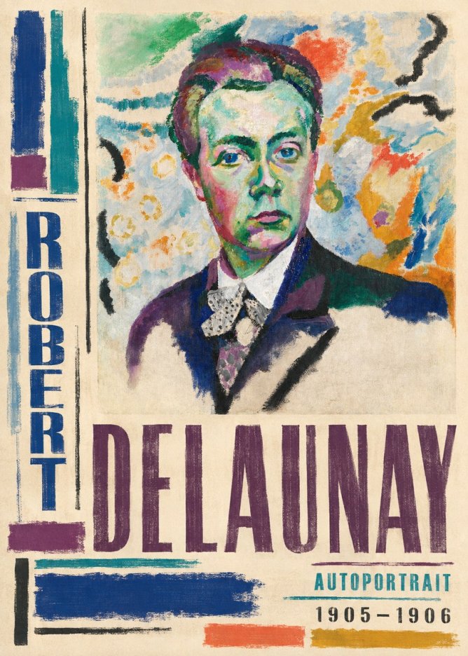 Robert Delaunay Autoportrait No4 - Poster