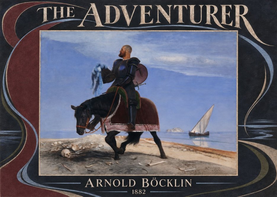Arnold Böcklin The Adventurer No6 - Poster