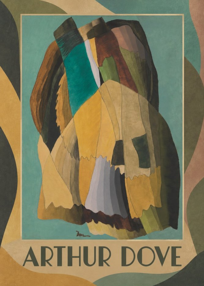 Arthur Dove Abstract Composition No1 - Poster