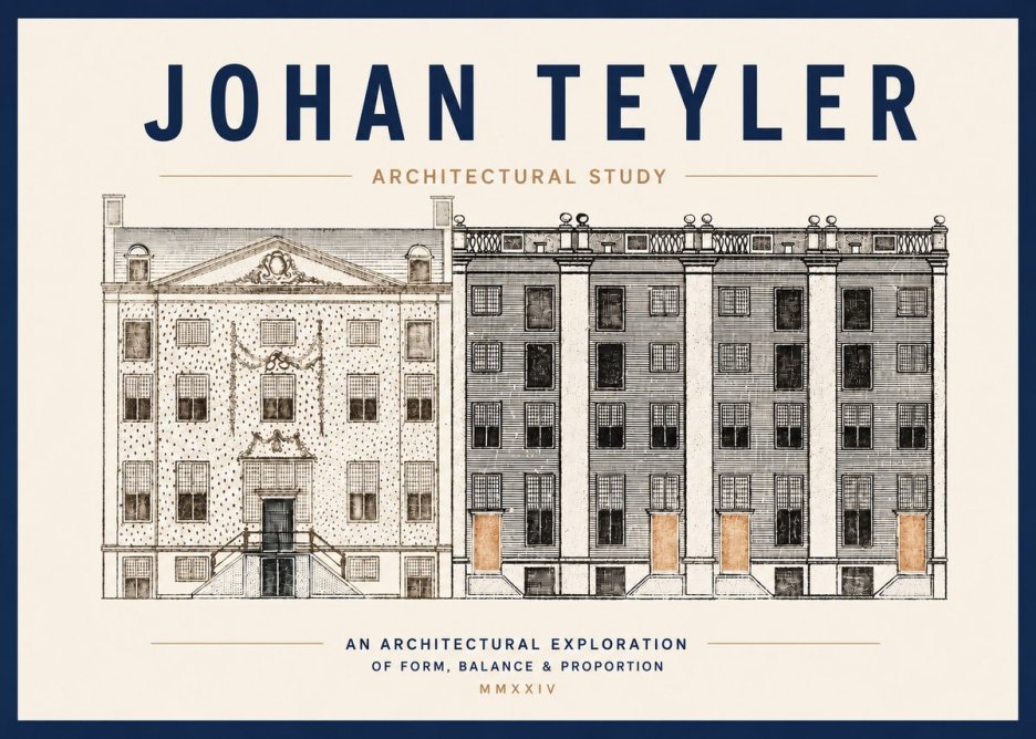 Johan Teyler Architectural Study IV No3 - Poster