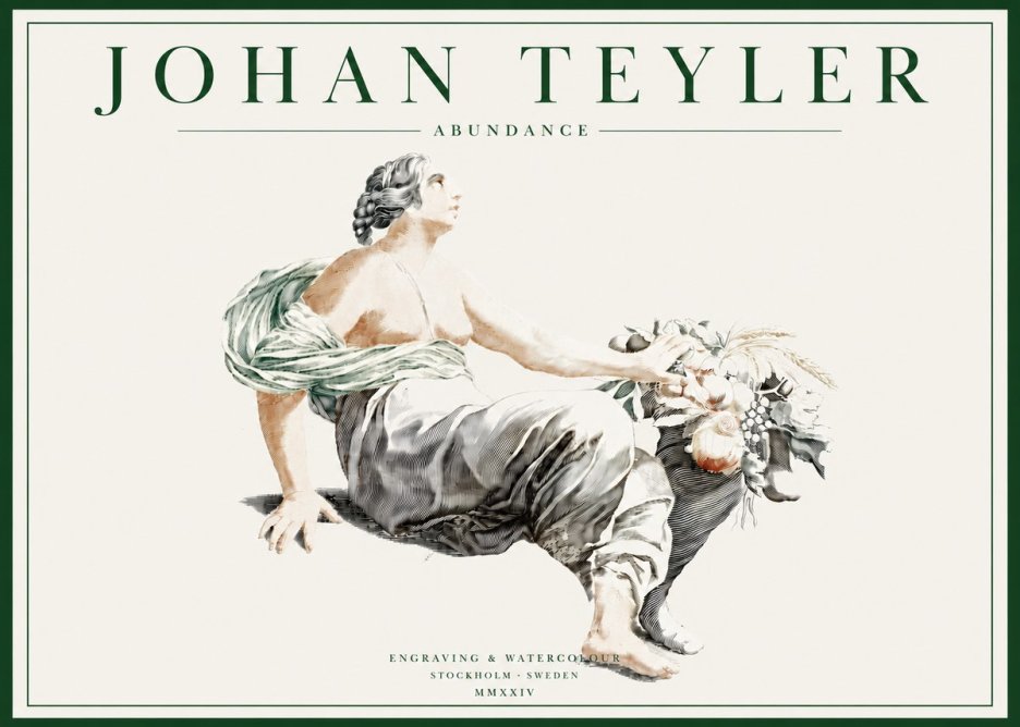 Johan Teyler Abundance No3 - Poster
