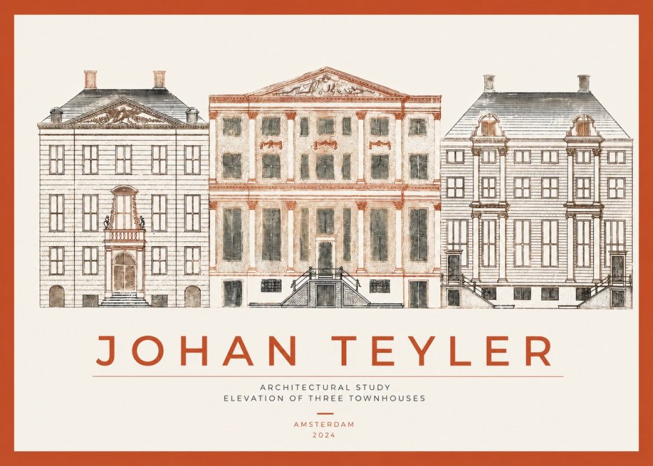Johan Teyler Architectural Study IX No3 - Poster