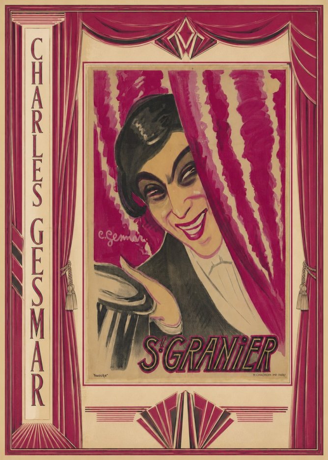 Charles Gesmar S! Granier I No4 - Poster