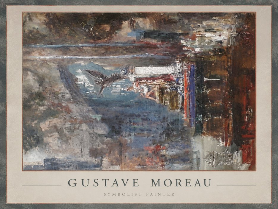 Gustave Moreau Visionary Composition No1 - Poster