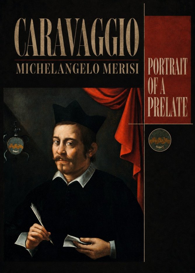 Michelangelo Merisi da Caravaggio Portrait of a Prelate No6 - Poster