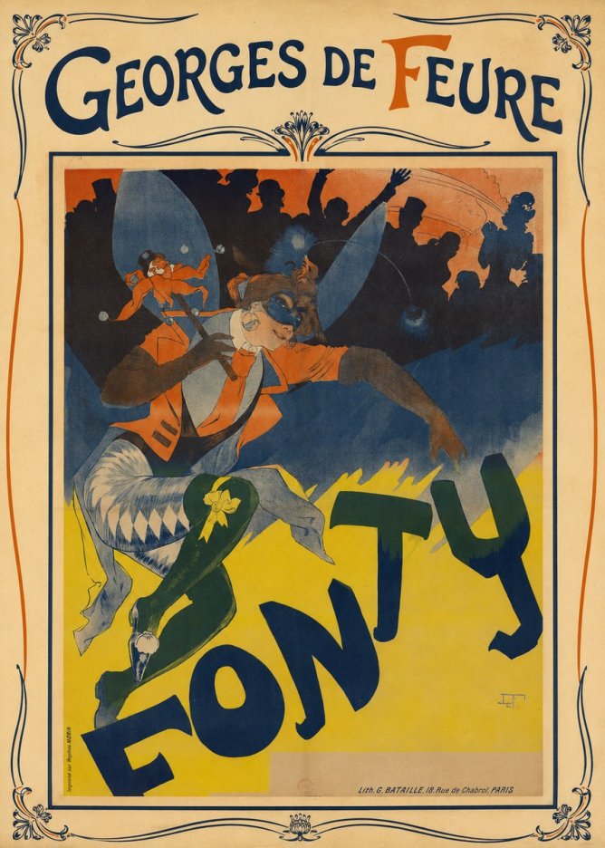 Georges de Feure Gonty No1 - Poster