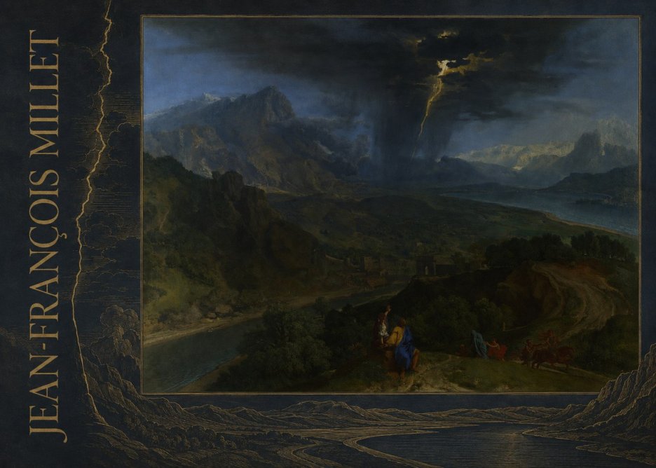 Jean-François Millet The Thunderbolt No4 - Poster