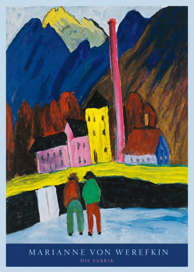 Marianne von Werefkin Die Fabrik No6 - Poster