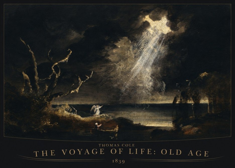 Thomas Cole The Voyage of Life: Old Age I No6 - Poster