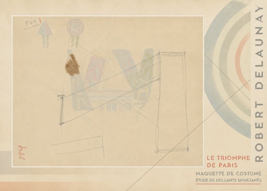 Robert Delaunay Le Triomphe De Paris III No5 - Poster