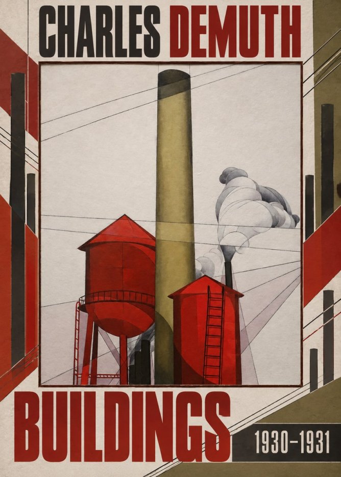 Charles Demuth Buildings No4 - Poster