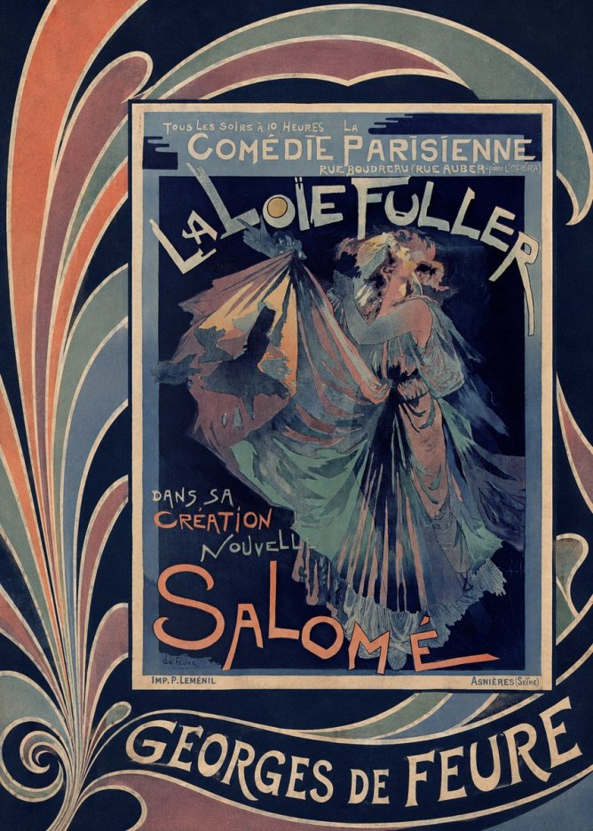 Georges de Feure Salomé II No5 - Poster