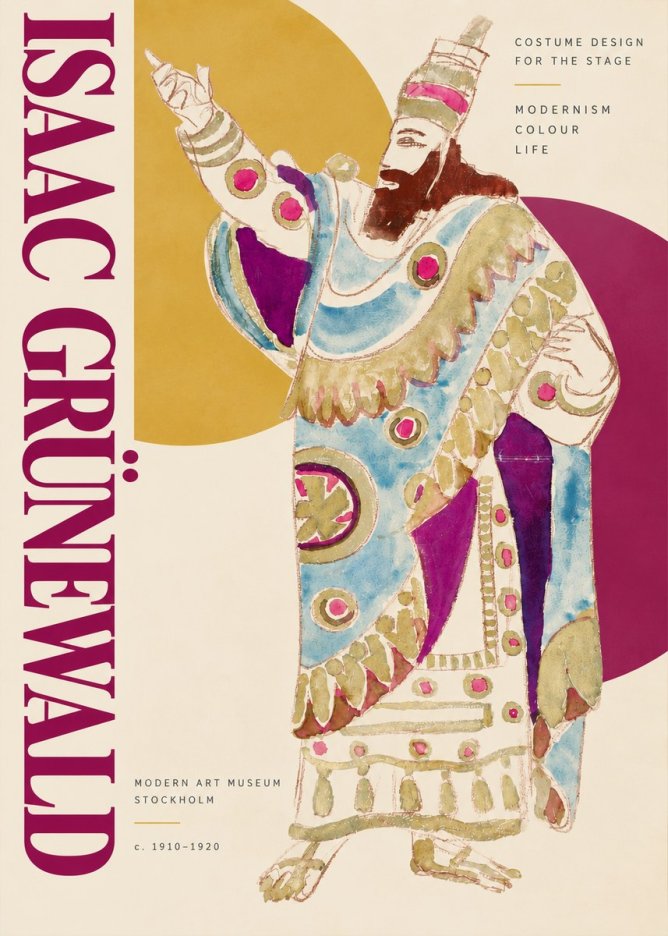 Isaac Grünewald The Theatre Lives No3 - Poster