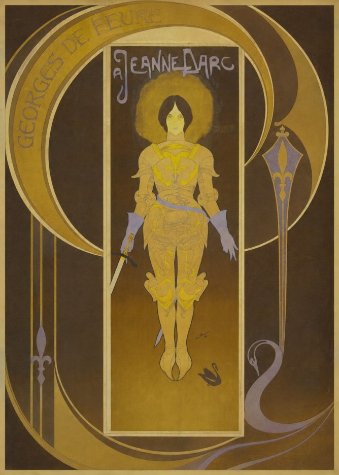 Georges de Feure À Jeanne D'arc No6 - Poster