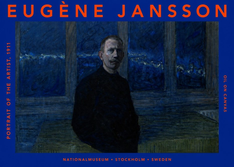 Eugène Jansson Portrait of the Artist, 1911 No2 - Poster