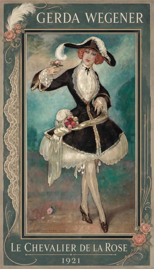 Gerda Wegener Le Chevalier De La Rose No1 - Poster
