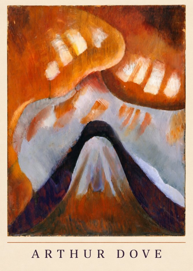 Arthur Dove Snowstorm No6 - Poster