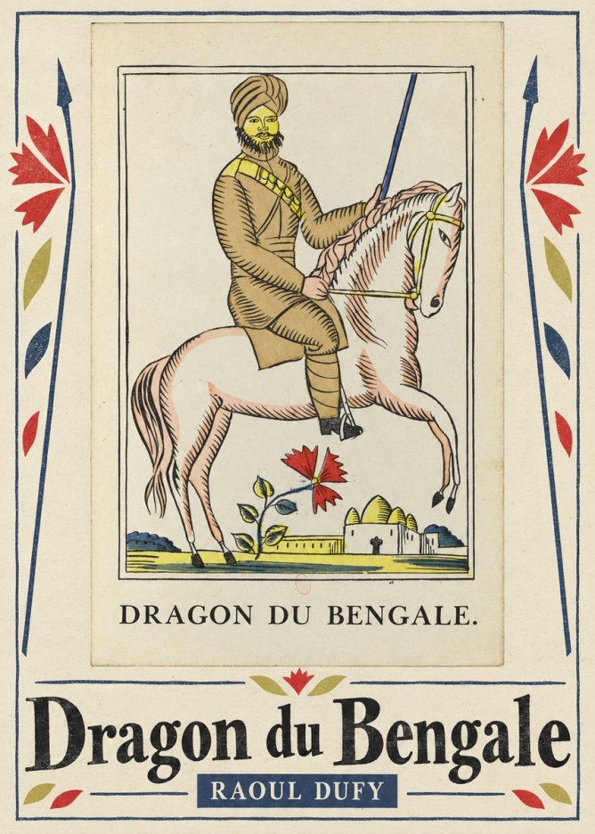 Raoul Dufy Dragon Du Bengale No5 - Poster