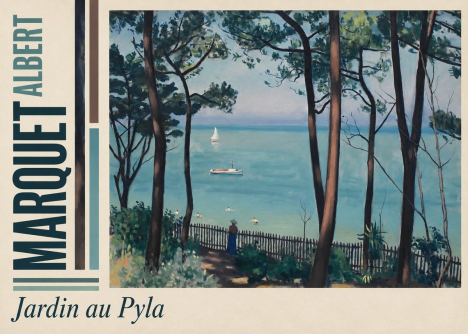 Albert Marquet Jardin Au Pyla No4 - Poster