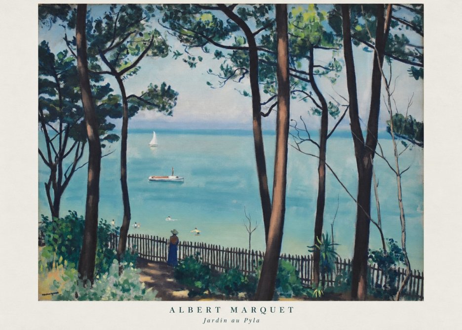 Albert Marquet Jardin Au Pyla No6 - Poster