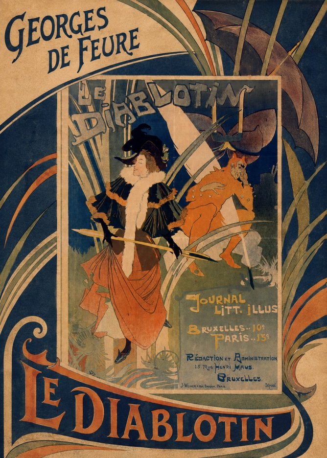 Georges de Feure Le Diablotin II No2 - Poster