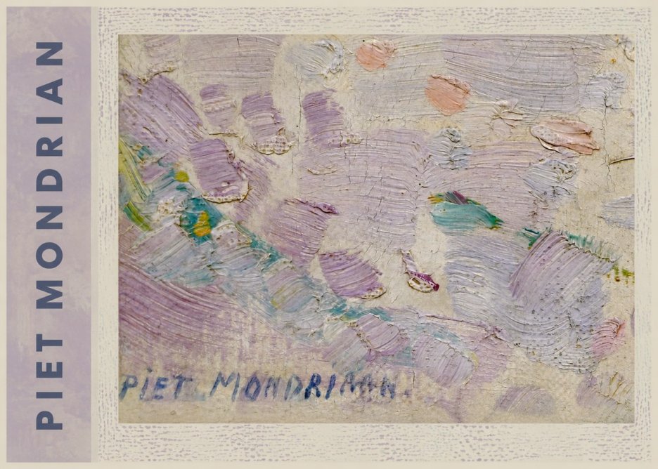 Piet Mondrian Abstract Composition No2 - Poster