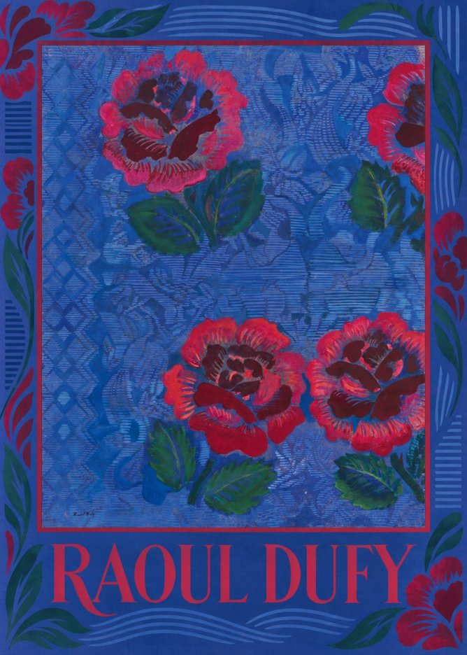 Raoul Dufy Roses No1 - Poster