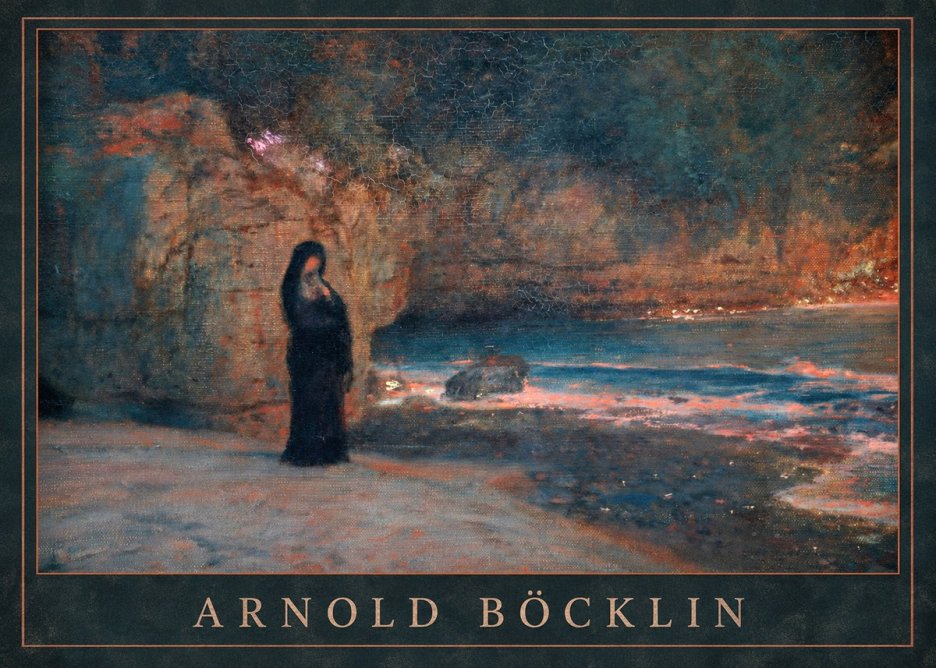 Arnold Böcklin The Lament No1 - Poster