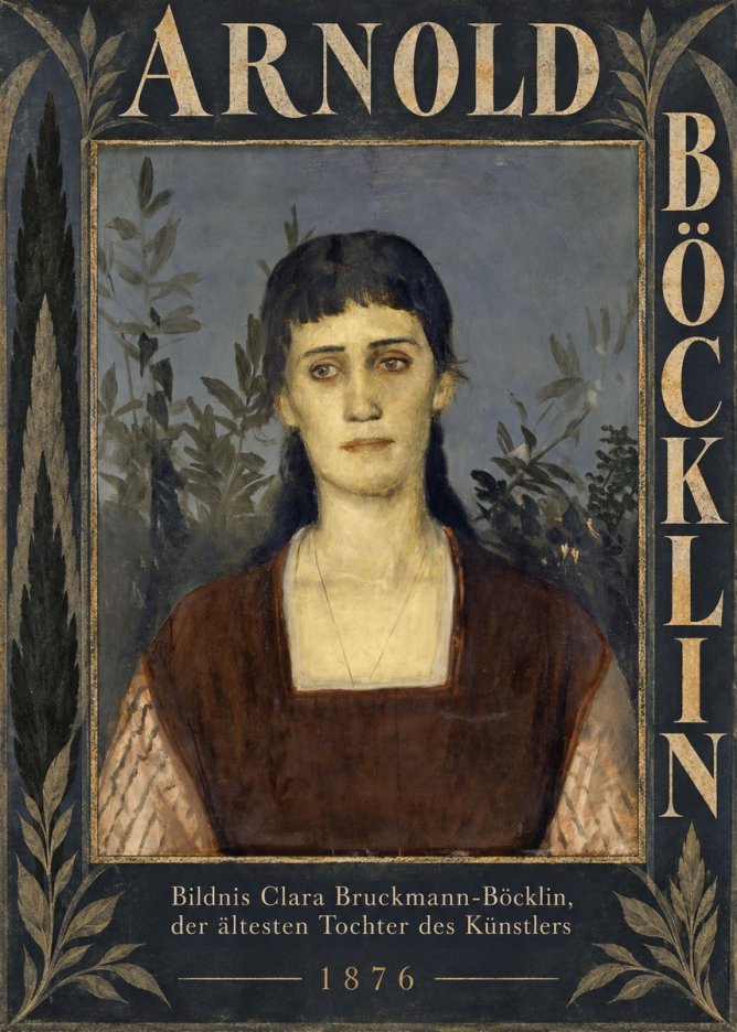 Arnold Böcklin Bildnis Clara Bruckmann-böcklin, Der Ältesten Tochter Des Künstlers No6 - Poster