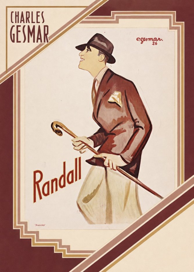 Charles Gesmar Randall II No2 - Poster