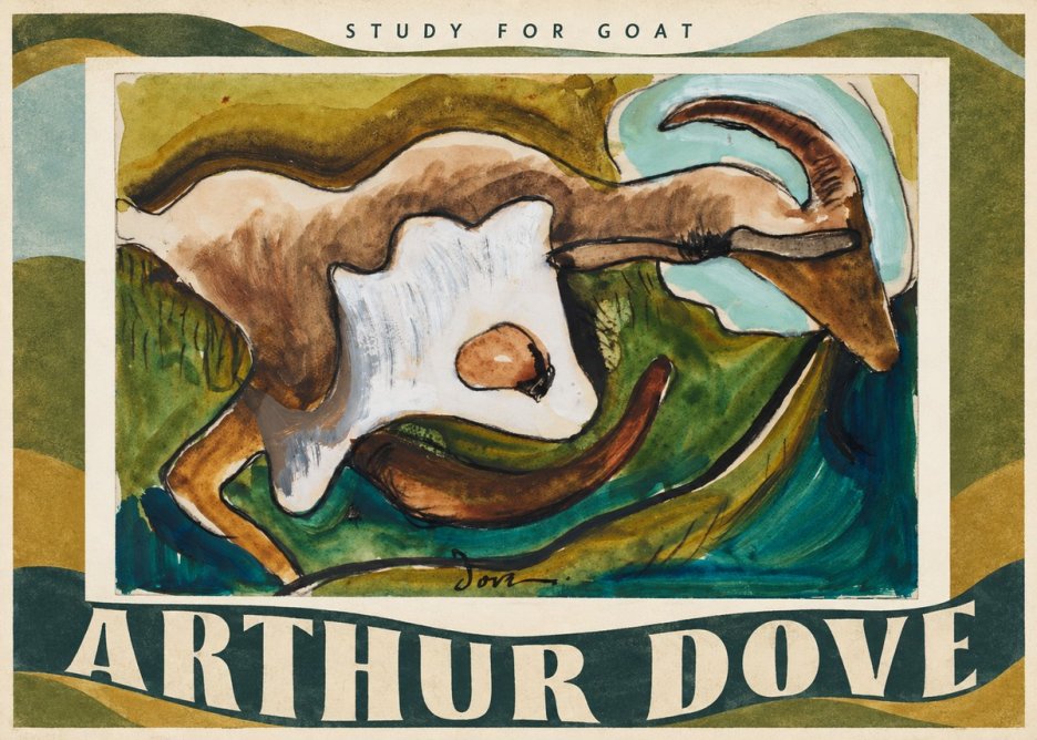 Arthur Dove Study for Goat No3 - Poster